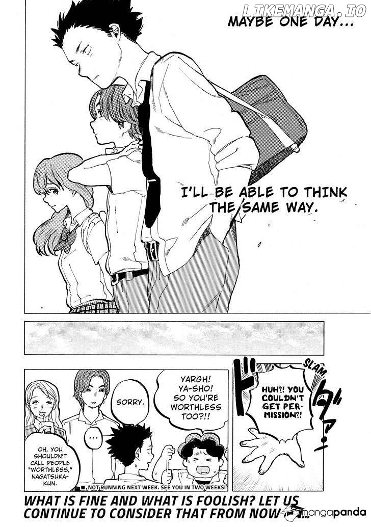 A Silent Voice, Chapter 35 image 21